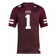  Mississippi State Adidas Premier Football Jersey