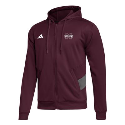 Mississippi State Adidas Sideline Full Zip Jacket
