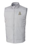  App State Cutter & Buck Men's Stealth Quilted Vest