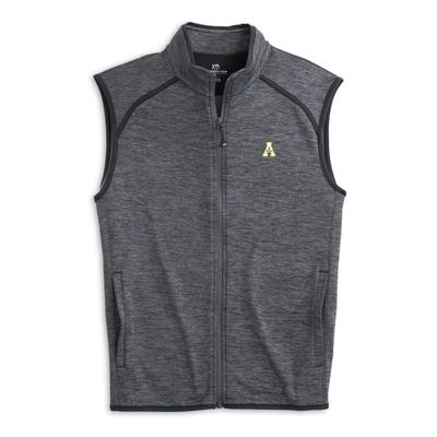 App State Southern Tide Baybrook Heather Vest