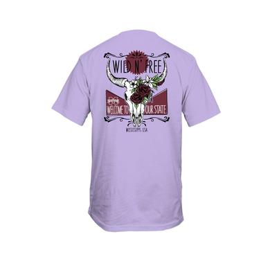 Mississippi State Wild n' Free Comfort Colors Tee