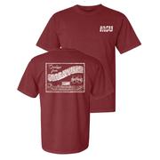  Mississippi State Greetings From Postcard Comfort Colors Tee