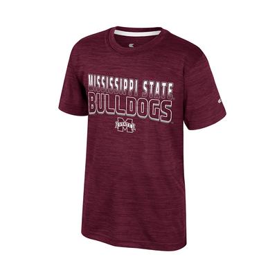 Mississippi State YOUTH Marled Polyester Creative Control Tee