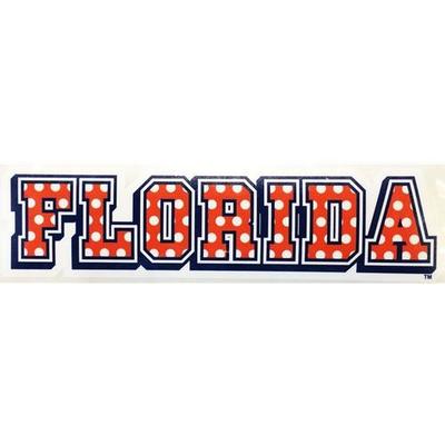 Florida Decal Striped Dots 10