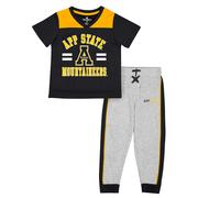  App State Colosseum Toddler Ka- Boot- It Jersey And Pants Set