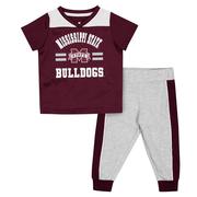  Mississippi State Colosseum Infant Ka- Boot- It Jersey And Pants Set