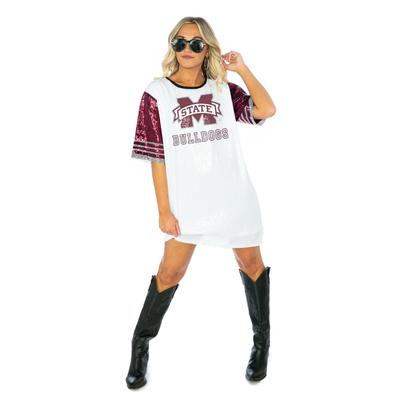 Mississippi State Gameday Couture Full Sequin Jersey Dress