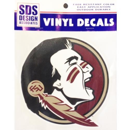 Florida State Decal Seminole Head 6