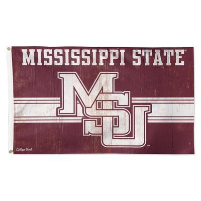 Mississippi State Vault 3 x 5 MSU Flag