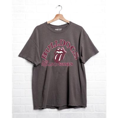 Mississippi State LivyLu Psych Rolling Stones Thrifted Tee