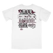  Mississippi State B- Unlimited Highlight Reel Comfort Colors Tee