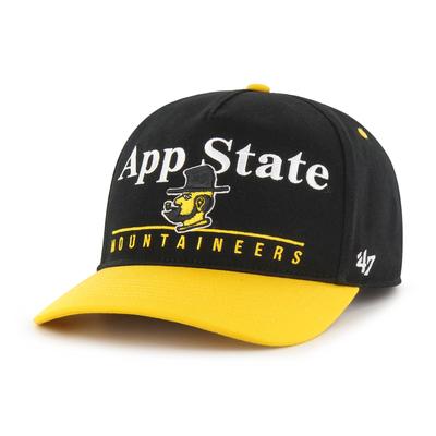 Appalachian State Mountaineers 47 Brand Black Kirby Bucket Hat