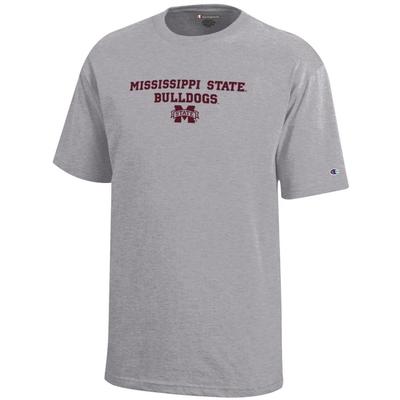 Mississippi State Champion YOUTH Straight Stack Tee