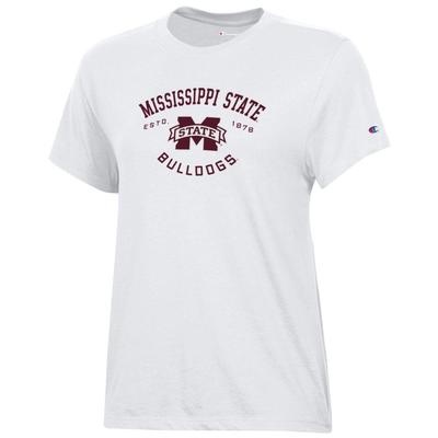 Mississippi State Champion Women's Core Arch Logo Tee