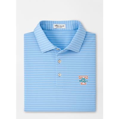 Tennessee Peter Millar Lady Vols Crafty Stripe Performance Polo