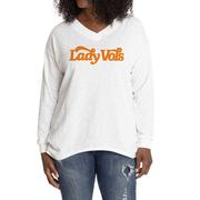  Tennessee Lady Vols Flying Colors Bailey Ii Rib Knit V- Neck