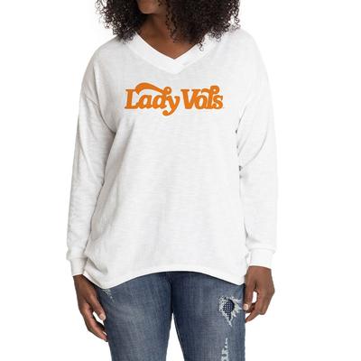 Tennessee Lady Vols Flying Colors Bailey II Rib Knit V-Neck
