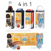 Tennessee Lady Vols 4- In- 1 Watercolor Can Cooler