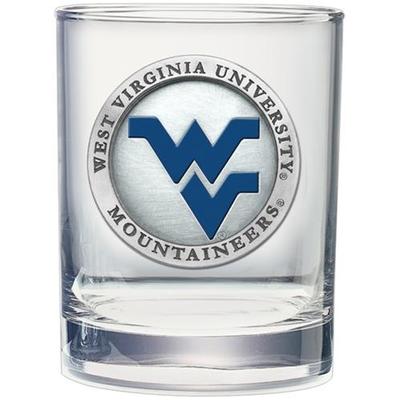 West Virginia Heritage Pewter Old Fashioned Glass