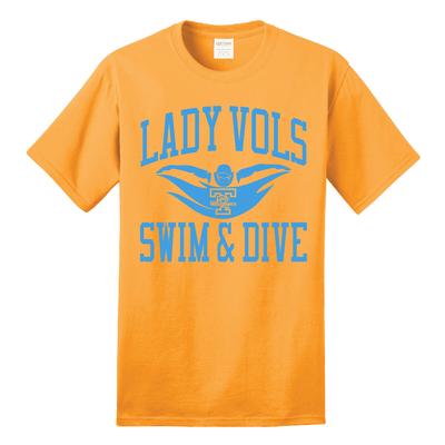 Tennessee Lady Vols Swim & Dive Arch Tee