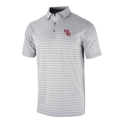 Mississippi State Columbia Golf Vault Omni Wick Post Round Polo