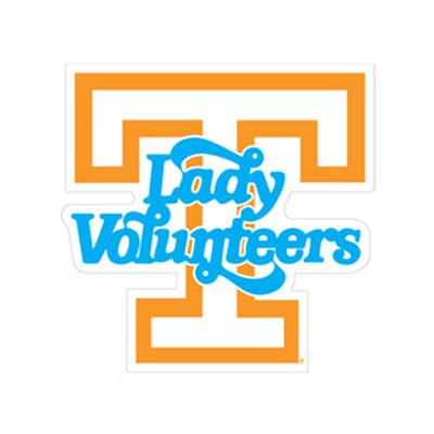 Lady Vols | Tennessee Lady Vols 6 Basketball Court Decal | Orange Mountain  Designs