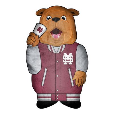 Mississippi State Bully Cloud Varsity Pillow