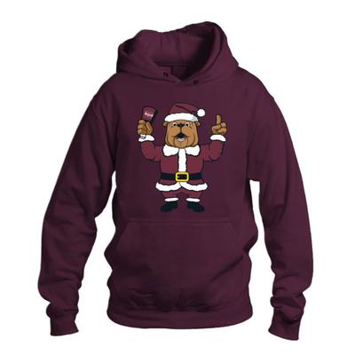 Mississippi State Standing Bully Claus Hoodie