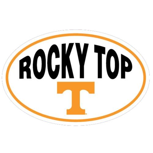 Vols Tennessee Decal Rocky Top Oval 6" Alumni Hall