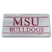  Mississippi State Bulldogs License Plate