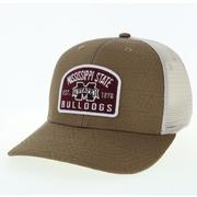  Mississippi State Legacy Est Patch Mid- Pro Snapback Trucker Hat