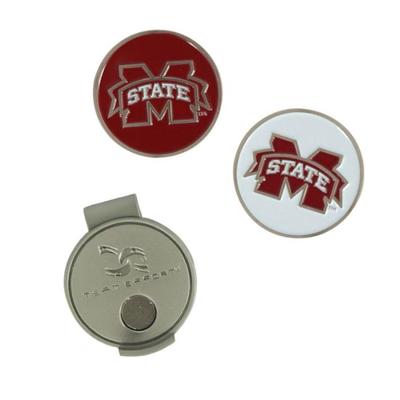 Mississippi State Hat Clip and Ball Markers