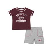  Mississippi State Colosseum Infant Hawkins Tee And Shorts Set