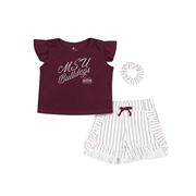  Mississippi State Colosseum Toddler Harrington Tee And Shorts Set
