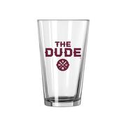  Mississippi State The Dude 16 Oz Pint Glass