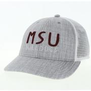  Mississippi State Legacy Youth Stacked Wordmark Mid- Pro Structured Hat