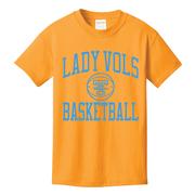  Tennessee Youth Lady Vols Basketball Arch Tee