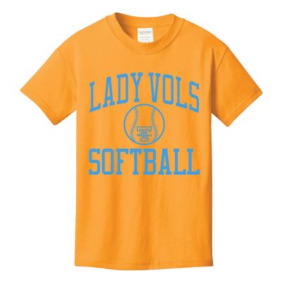 Tennessee YOUTH Lady Vols Softball Arch Tee