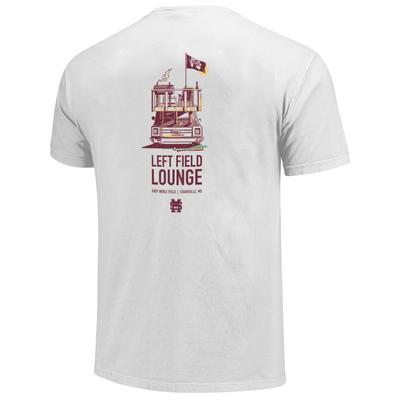 Mississippi State The Dude Left Field Lounge Pocket Comfort Colors Tee