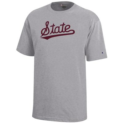 Mississippi State Champion YOUTH State Script Tee