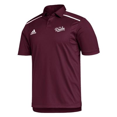 Mississippi State Adidas The Dude Team Issue Polo
