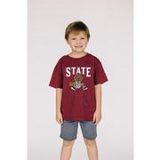  Mississippi State Youth Dunking Bully Tee