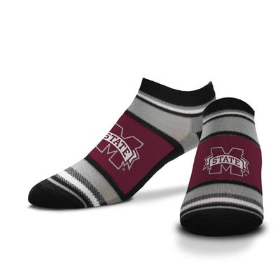 Mississippi State YOUTH No Show Socks