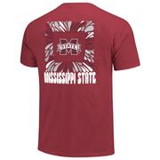 Mississippi State Image One Rain Drops Comfort Colors Tee