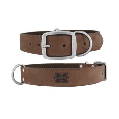 Mississippi State Zep-Pro Brown Concho Dog Collar