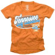  Tennessee Wes And Willy Lady Vols Kids Blend Slub Tee