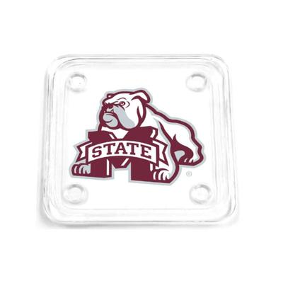 Mississippi State Bulldog Logo Acrylic Coaster