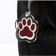  Mississippi State Paw Acrylic Bag Tag