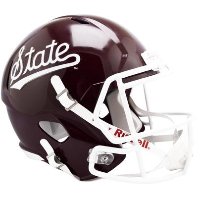 Mississippi State Riddell Script Speed Replica Helmet