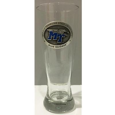 MTSU Heritage Pewter Pilsner Glass